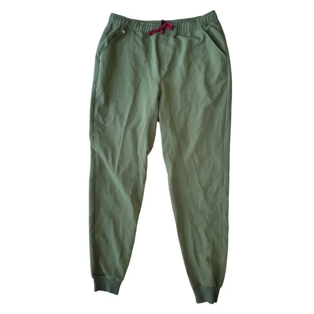 Figs Men’s Tansen Jogger Scrub Pants Dark Olive Size XL Tall